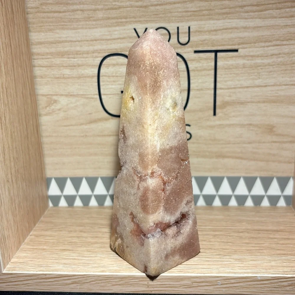 Pink Amethyst Obelisk (PAT18) - Picture 4 of 6